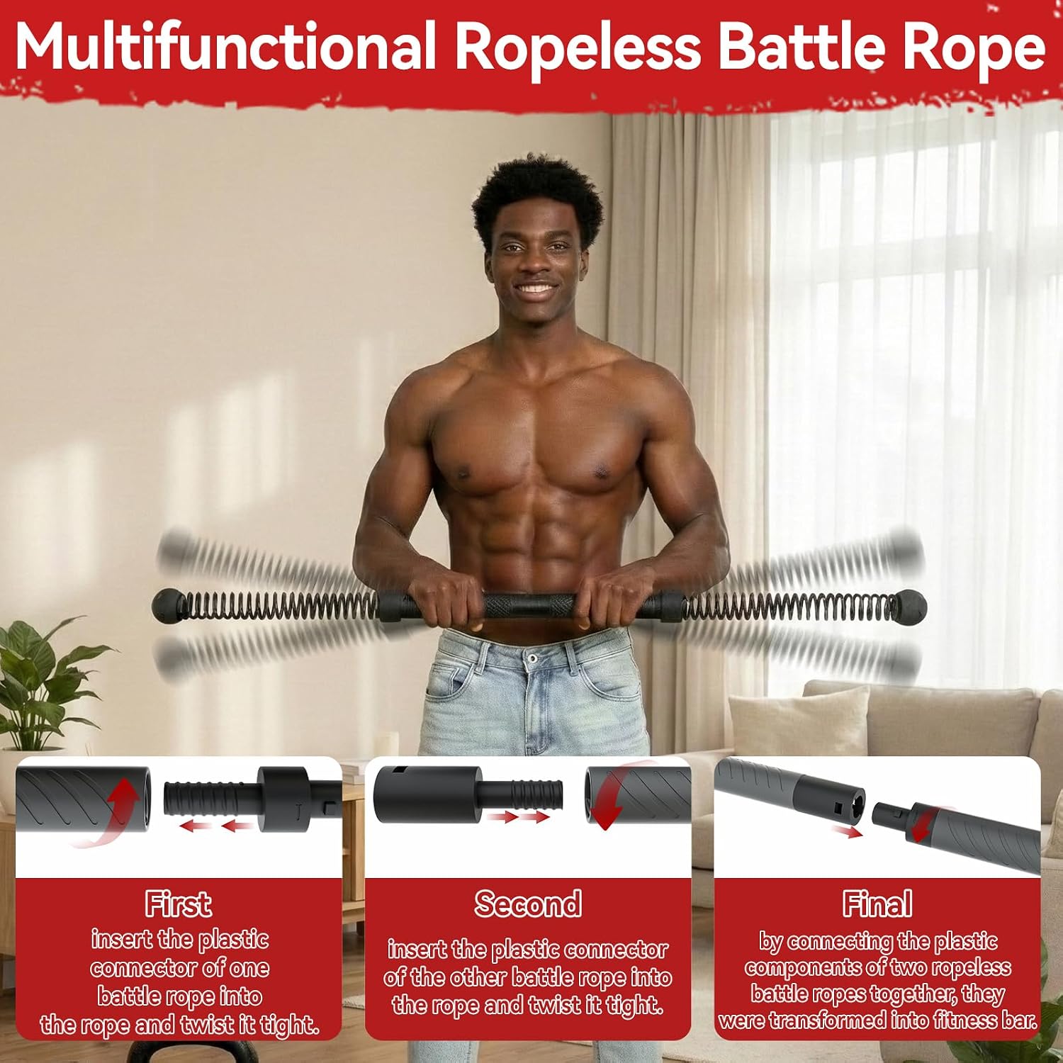 2-in-1 Upgraded Cordless Battl - đánh giá và giá Gear For Crossfit