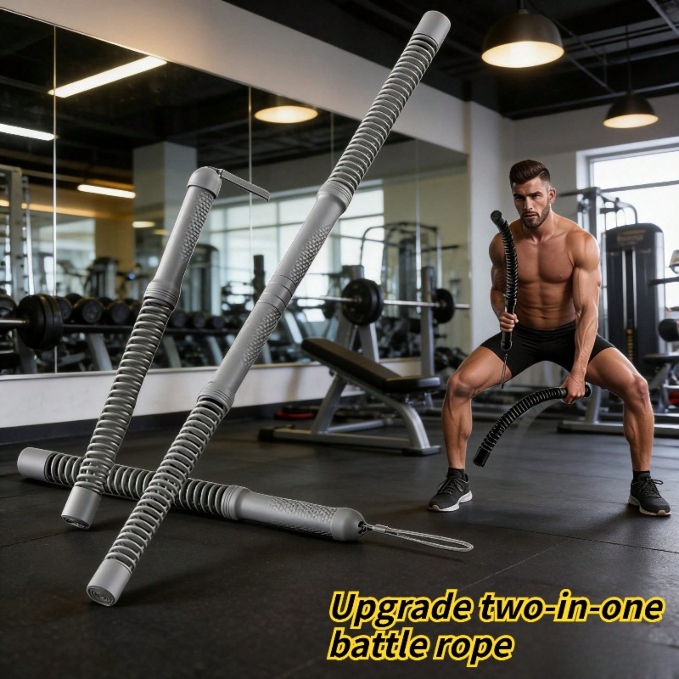 2-in-1 Upgraded Cordless Battl - đánh giá và giá Gear For Crossfit