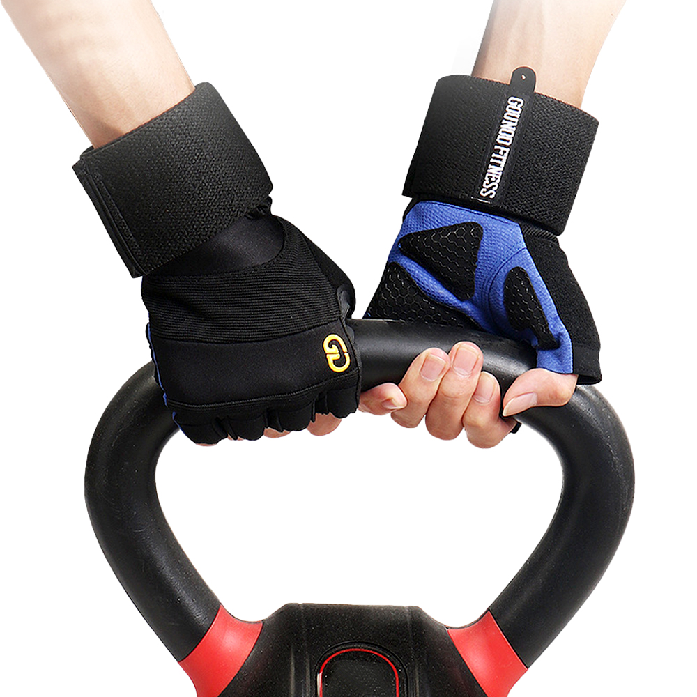 1Pair Workout Gloves with Wris - đánh giá và giá Crossfit Gym Gear